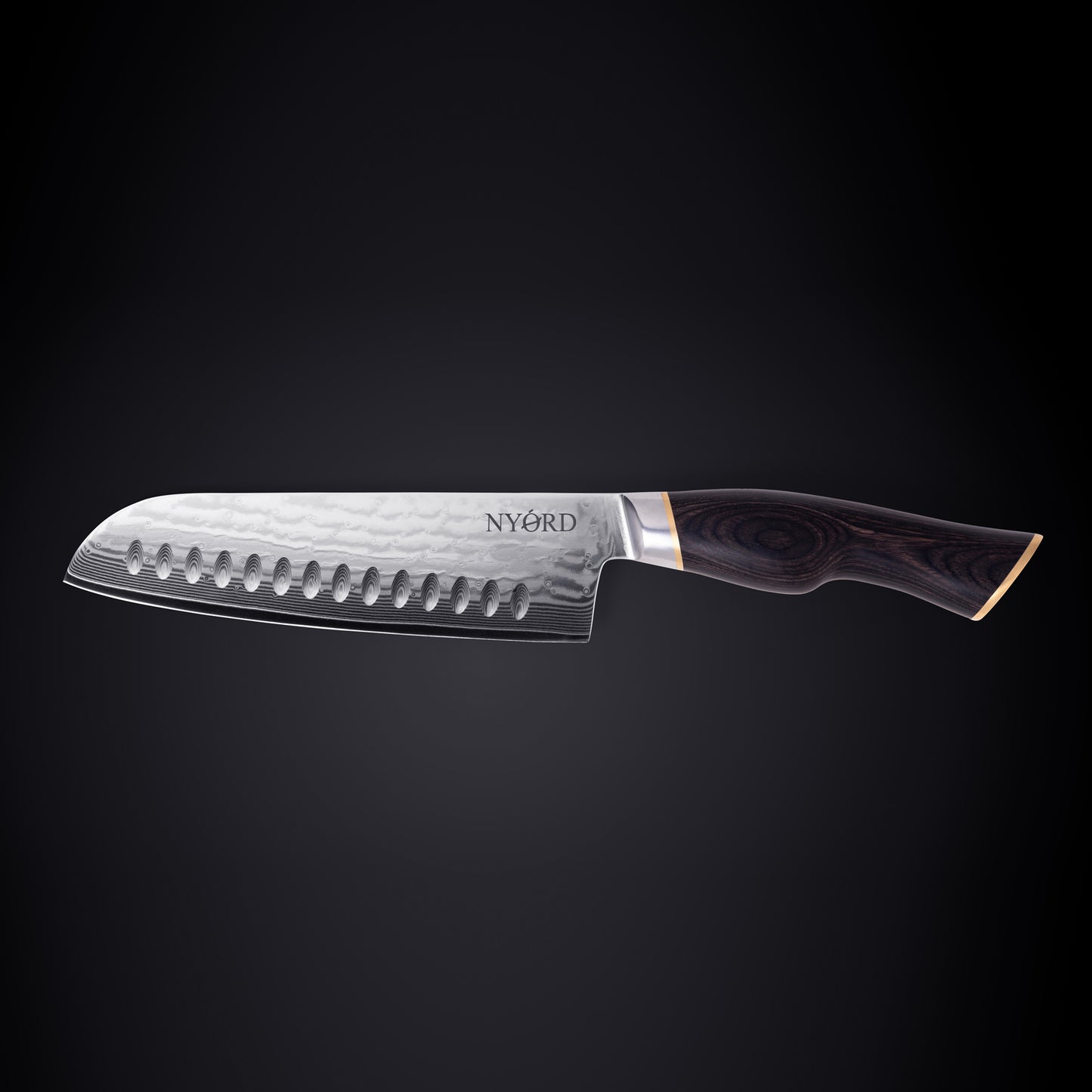 DAMAST SANTOKU-MESSER