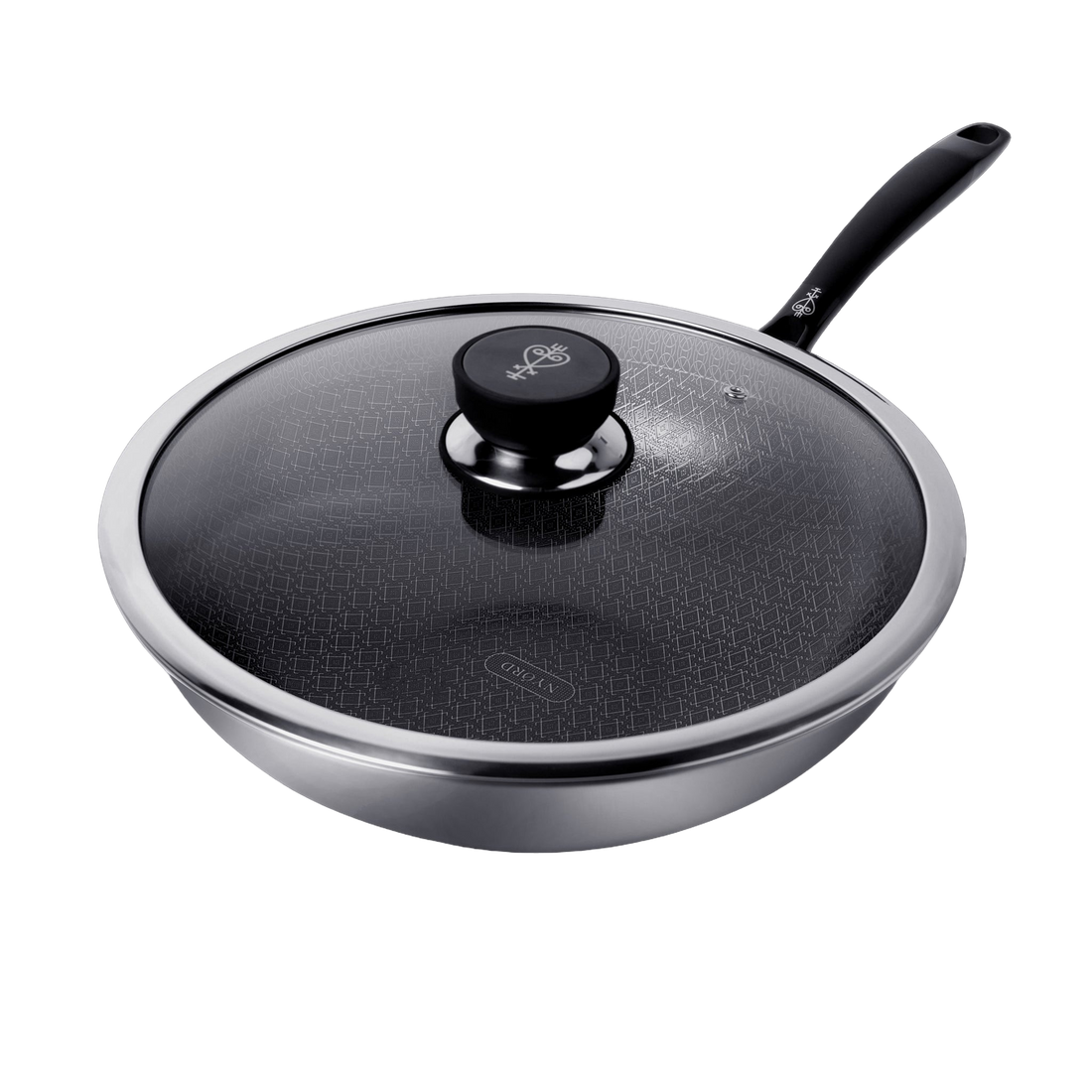 STAINLESS STEEL WOK PAN