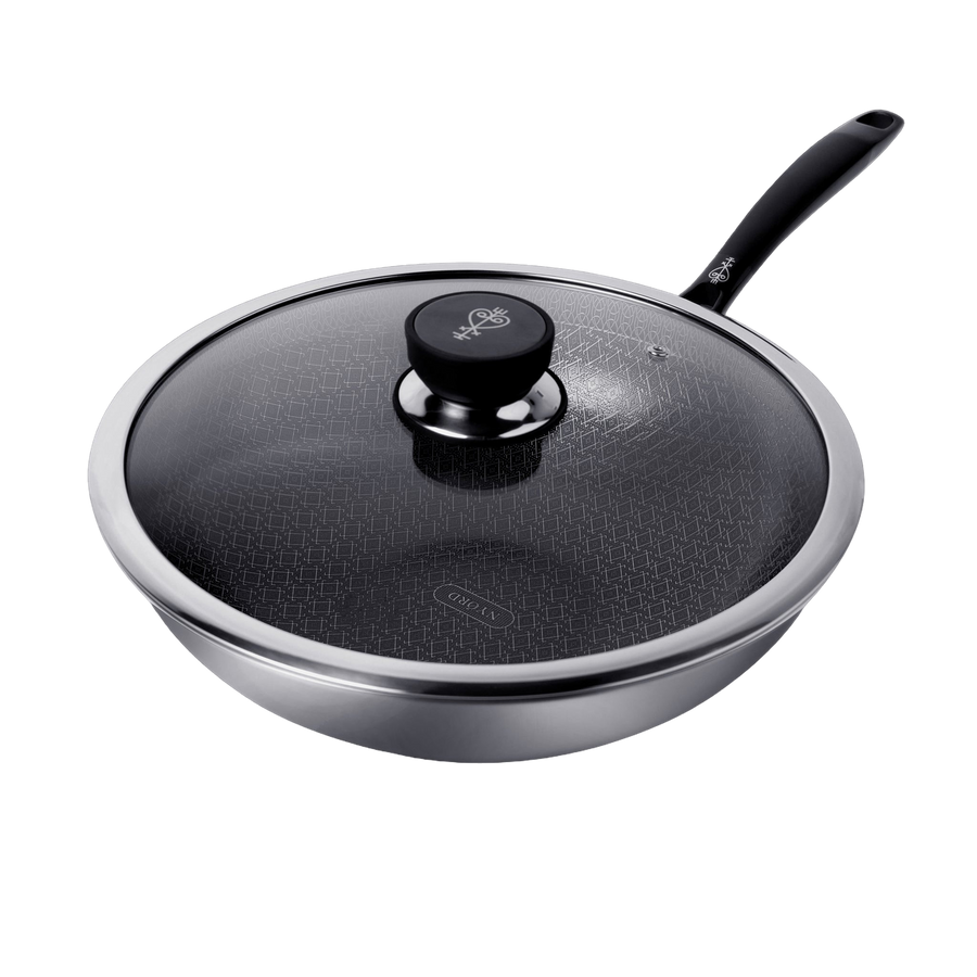 STAINLESS STEEL WOK PAN