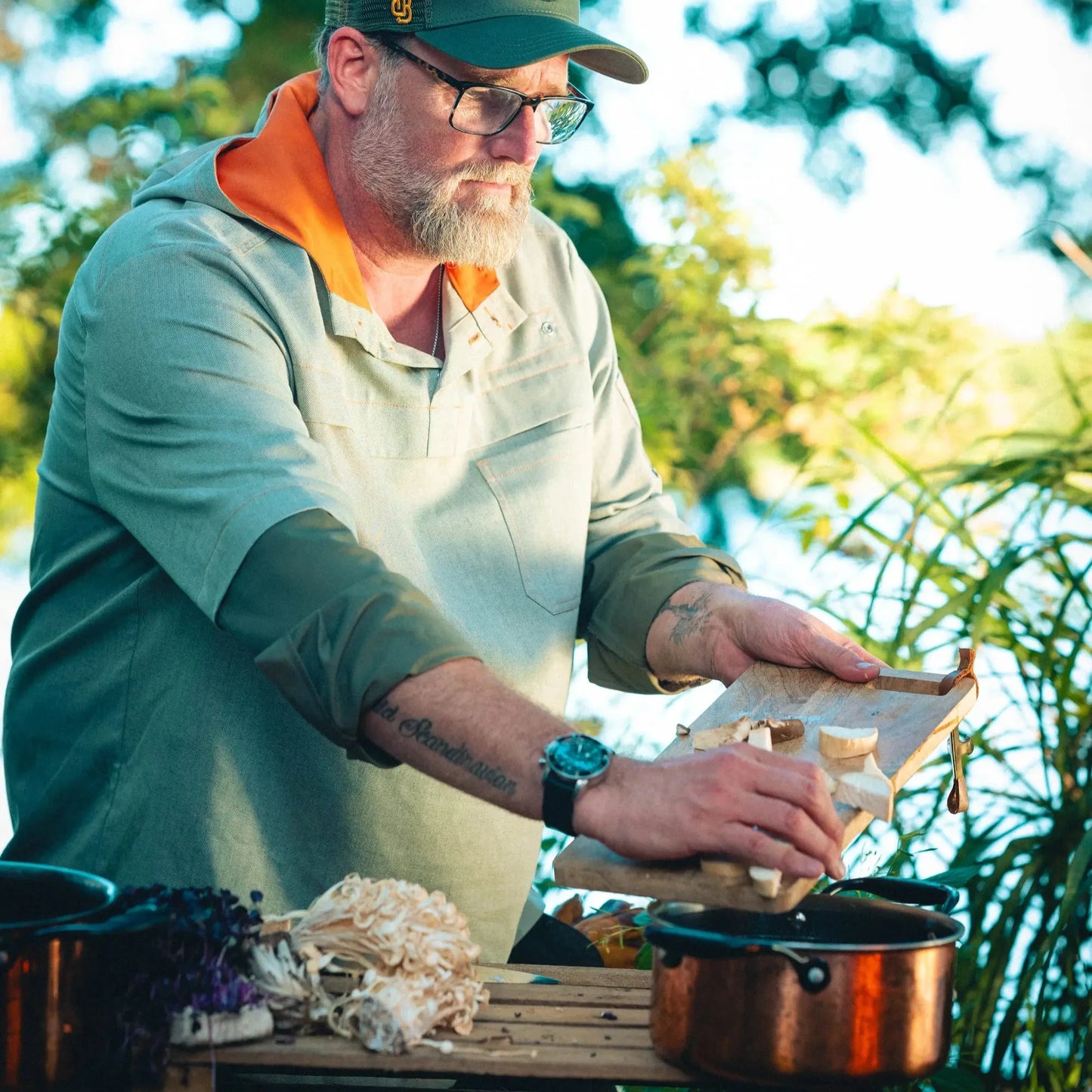 Brian Boisen kocht im NYORD Kupfertopf