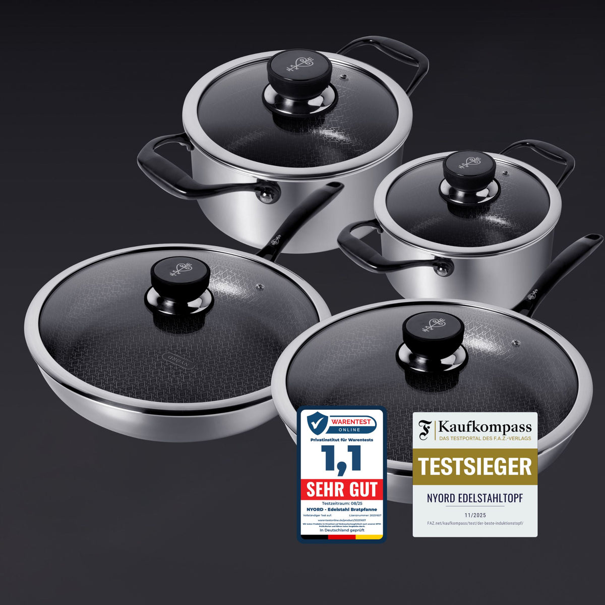 STAINLESS STEEL XL SET – NYORD